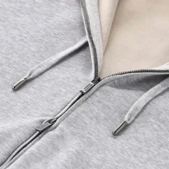 Maurizio Baldassari Sweatjacke mit Kapuze grau Sweatjacke