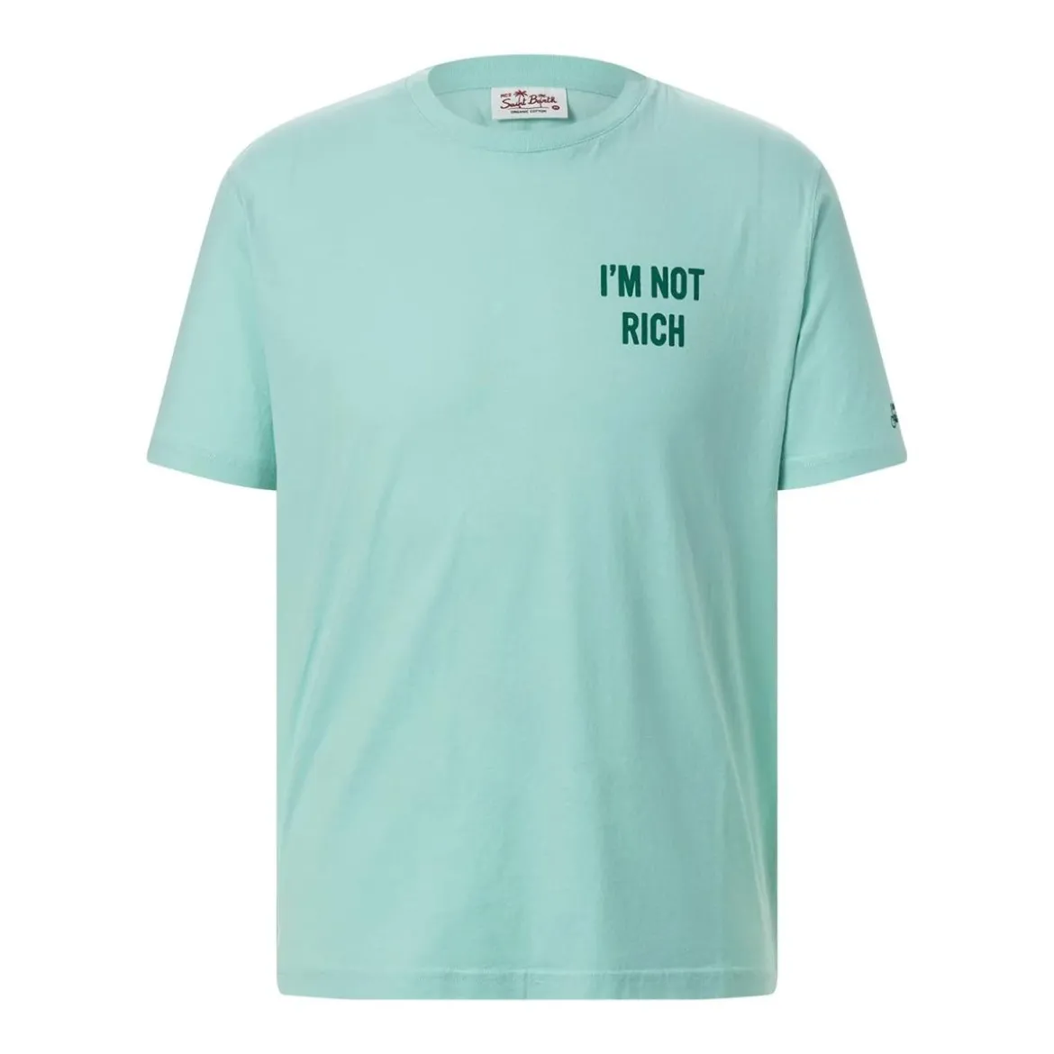 Mc2 Saint Barth T-Shirt mit Print grün T-Shirt