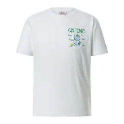 Mc2 Saint Barth T-Shirt mit Print weiß T-Shirt