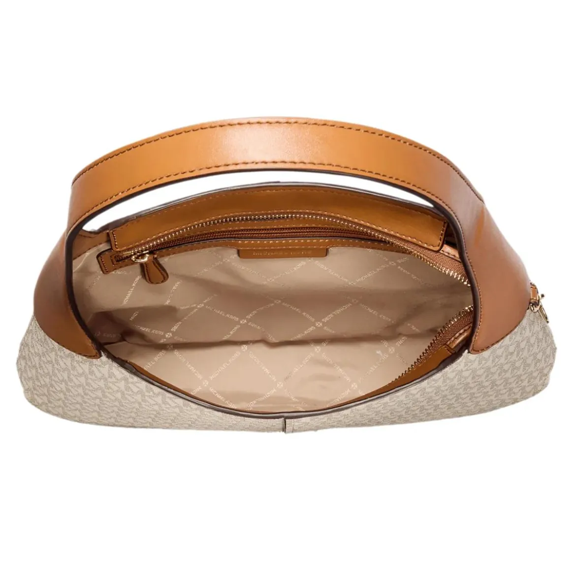 MICHAEL Michael Kors Alice Lg Tz Shldr Vanilla/Acrn Schultertasche