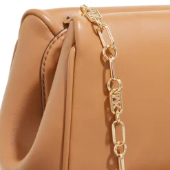 MICHAEL Michael Kors Belle Medium Soft Crossbody Pale Peanut Crossbody Bag