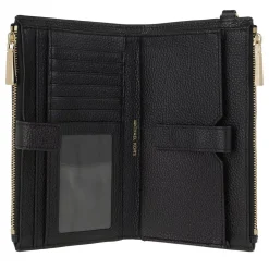 MICHAEL Michael Kors Dblzp Wristlet Black Bi-Fold-Portemonnaie