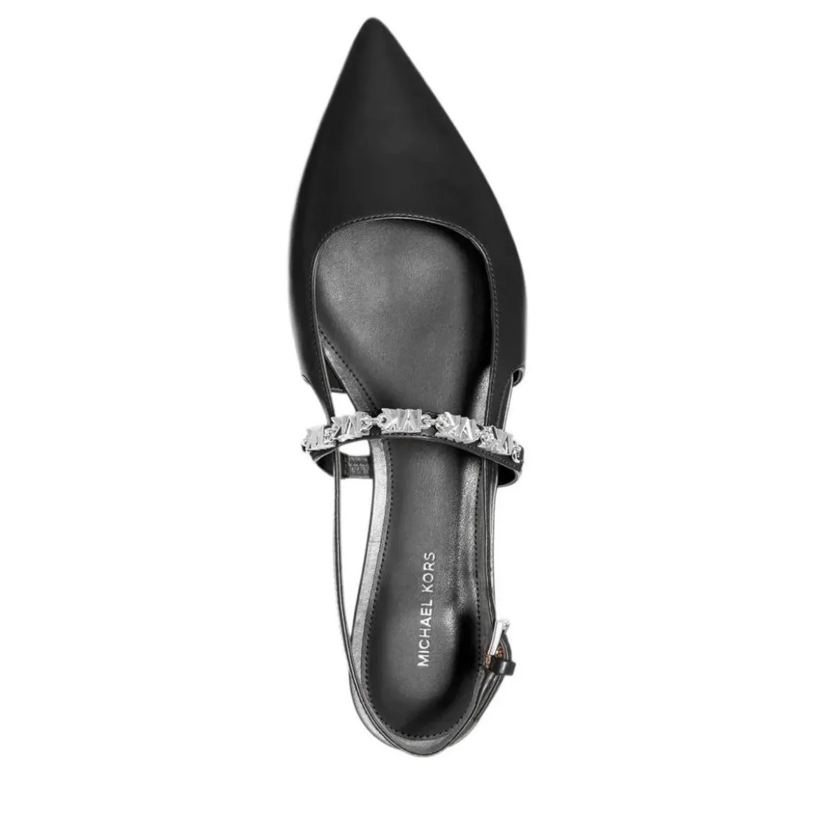 MICHAEL Michael Kors Dina Flex Sling Flat Black Ballerinas