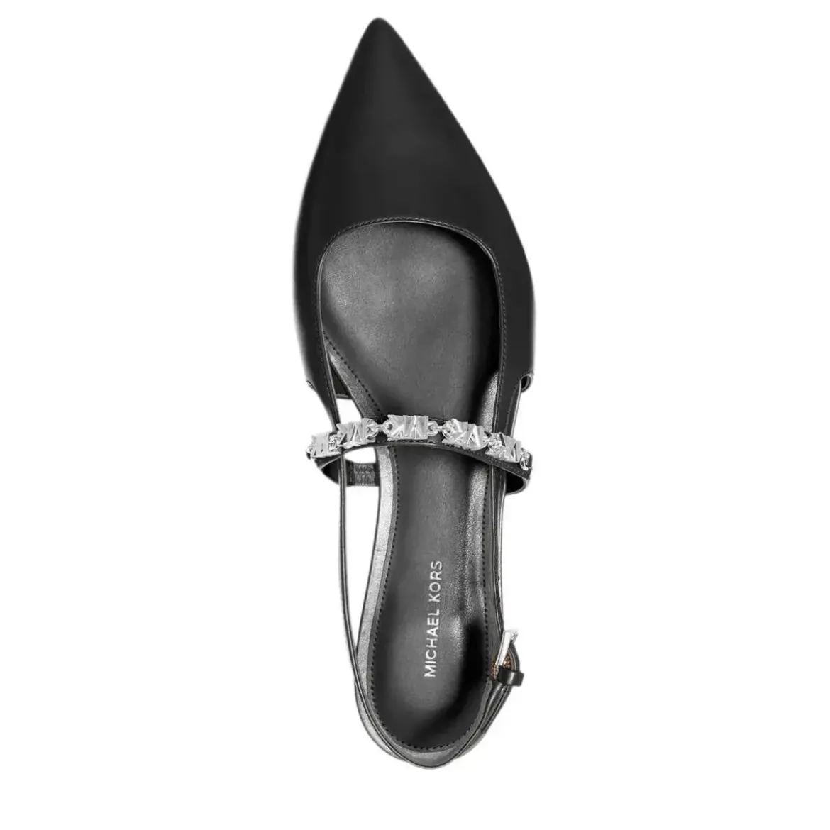 MICHAEL Michael Kors Dina Flex Sling Flat Black Ballerinas
