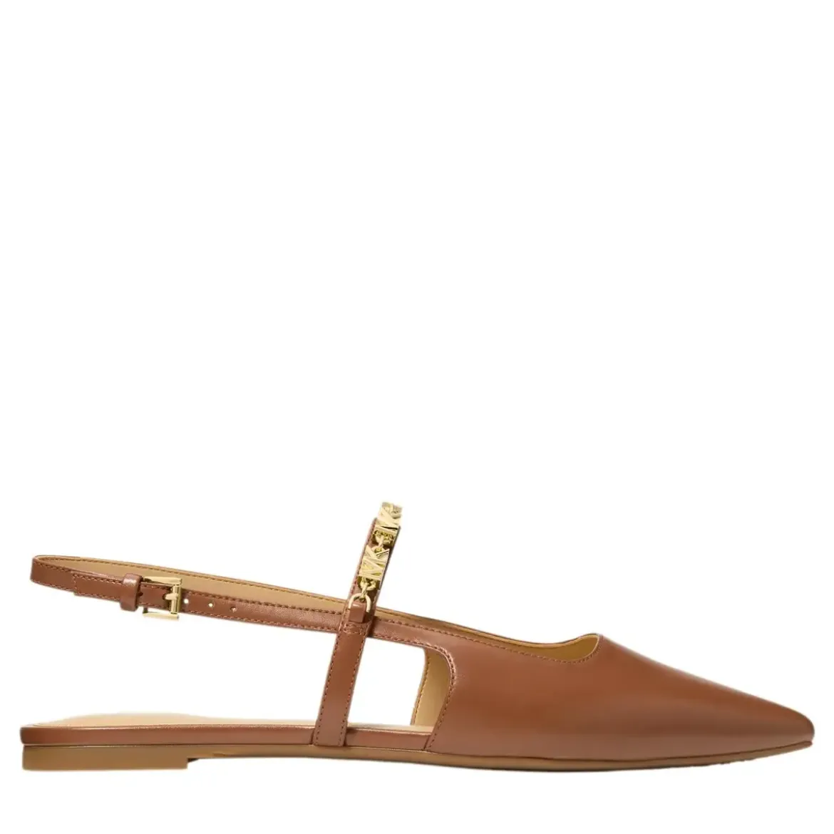 MICHAEL Michael Kors Dina Flex Sling Flat Schwarz Ballerinas