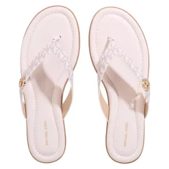 MICHAEL Michael Kors Erin Thong Sandal Vanilla Flip Flops