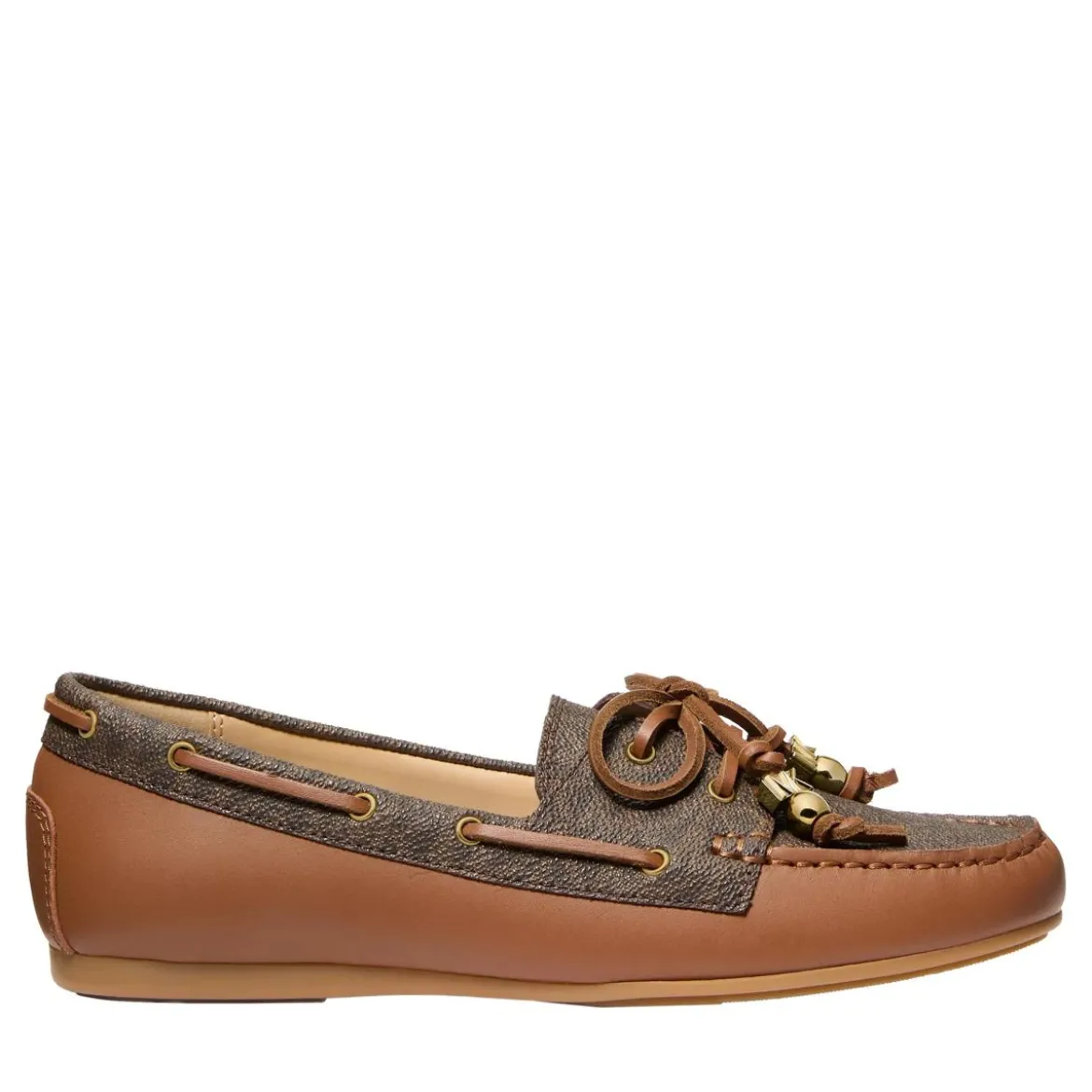MICHAEL Michael Kors Fallon Moc Brown Loafer