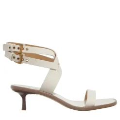 MICHAEL Michael Kors Irene Kitten Sandal Lt Cream Sandaletten mit Absatz