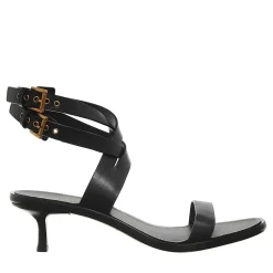 MICHAEL Michael Kors Irene Kitten Sandal Black Sandaletten mit Absatz