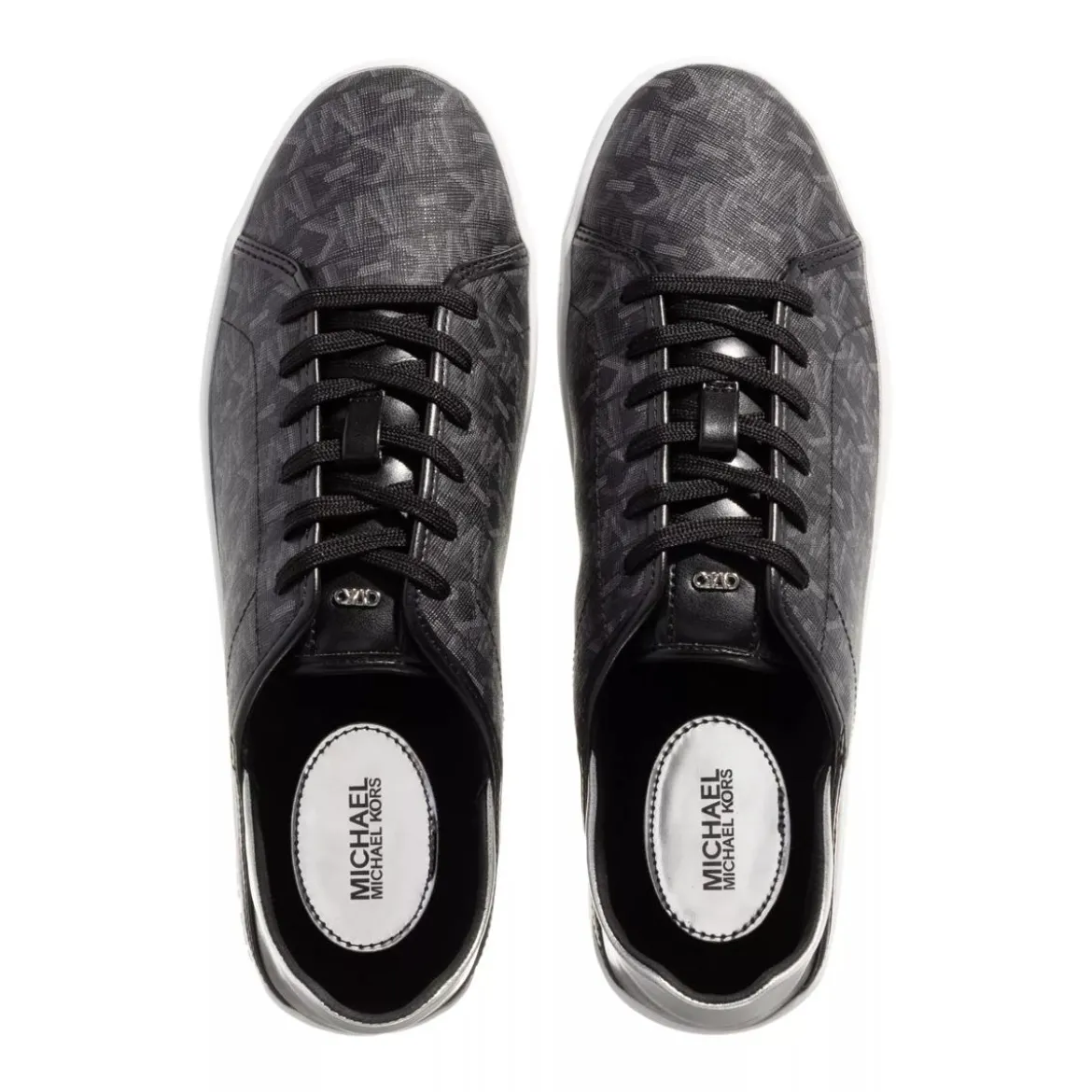 MICHAEL Michael Kors Jenny Lace Up Black Multi Low-Top-Sneaker