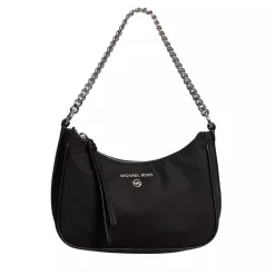 MICHAEL Michael Kors Jet Set Charm Small Chain Pouchette Black Pochette