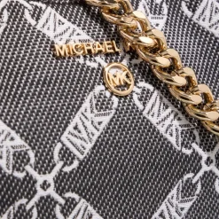 MICHAEL Michael Kors Jet Set Charm Pouches/PortfoliosBlk/Opticwht Pochette