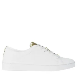 MICHAEL Michael Kors Keaton Lace Up Pale Gold Schnürschuhe