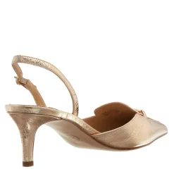 MICHAEL Michael Kors Lena Sling Pump Pale Gold Pumps