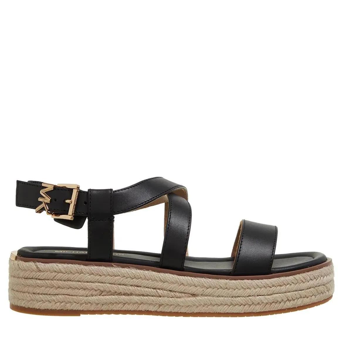 MICHAEL Michael Kors Lynn Espadrille Sandal Black Sandalen