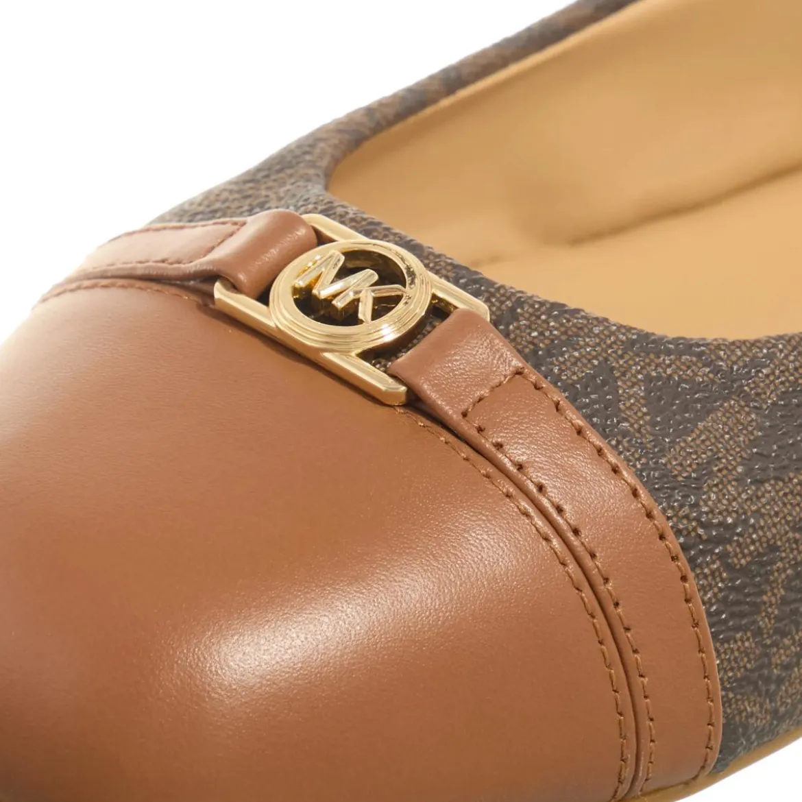 MICHAEL Michael Kors Mandy Flex Ballet Brn/Luggage Ballerinas