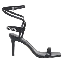 MICHAEL Michael Kors Marcia Heeled Sandal Black Sandalen
