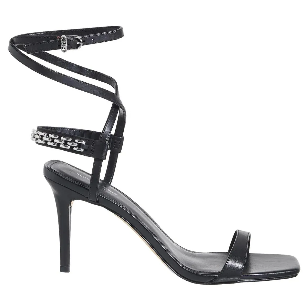 MICHAEL Michael Kors Marcia Heeled Sandal Black Sandalen
