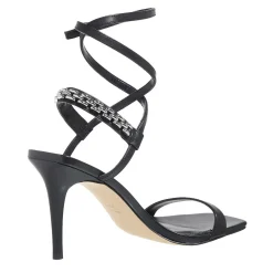 MICHAEL Michael Kors Marcia Heeled Sandal Black Sandalen