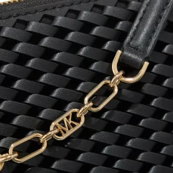 MICHAEL Michael Kors Md Chain Pouchette Black Pochette