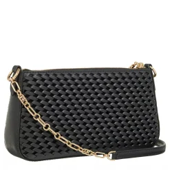 MICHAEL Michael Kors Md Chain Pouchette Black Pochette