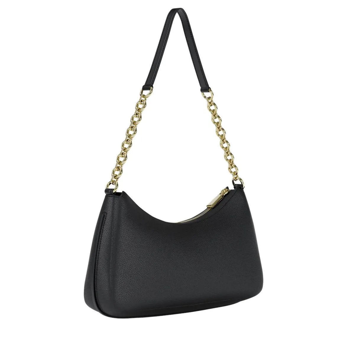MICHAEL Michael Kors Md Chain Pouchette Black Schultertasche
