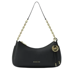 MICHAEL Michael Kors Md Chain Pouchette Black Schultertasche