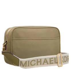 MICHAEL Michael Kors Md Dblzp Chn Camera Xbody Safari Green Camera Bag