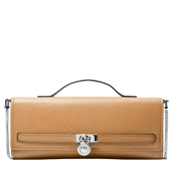 MICHAEL Michael Kors Md Ew Th Clutch Peanut Clutch