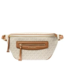 MICHAEL Michael Kors Md Sling Msgr Vanilla/acrn Crossbody Bag