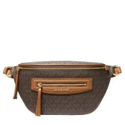 MICHAEL Michael Kors Md Sling Msgr Brn/acorn Crossbody Bag