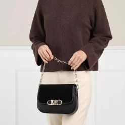 MICHAEL Michael Kors Medium Saddle Messenger Black Saddle Bag