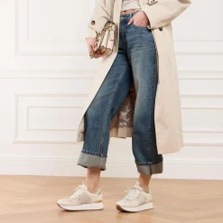 MICHAEL Michael Kors Michael Kors Raina Trainer Vanilla Low-Top-Sneaker