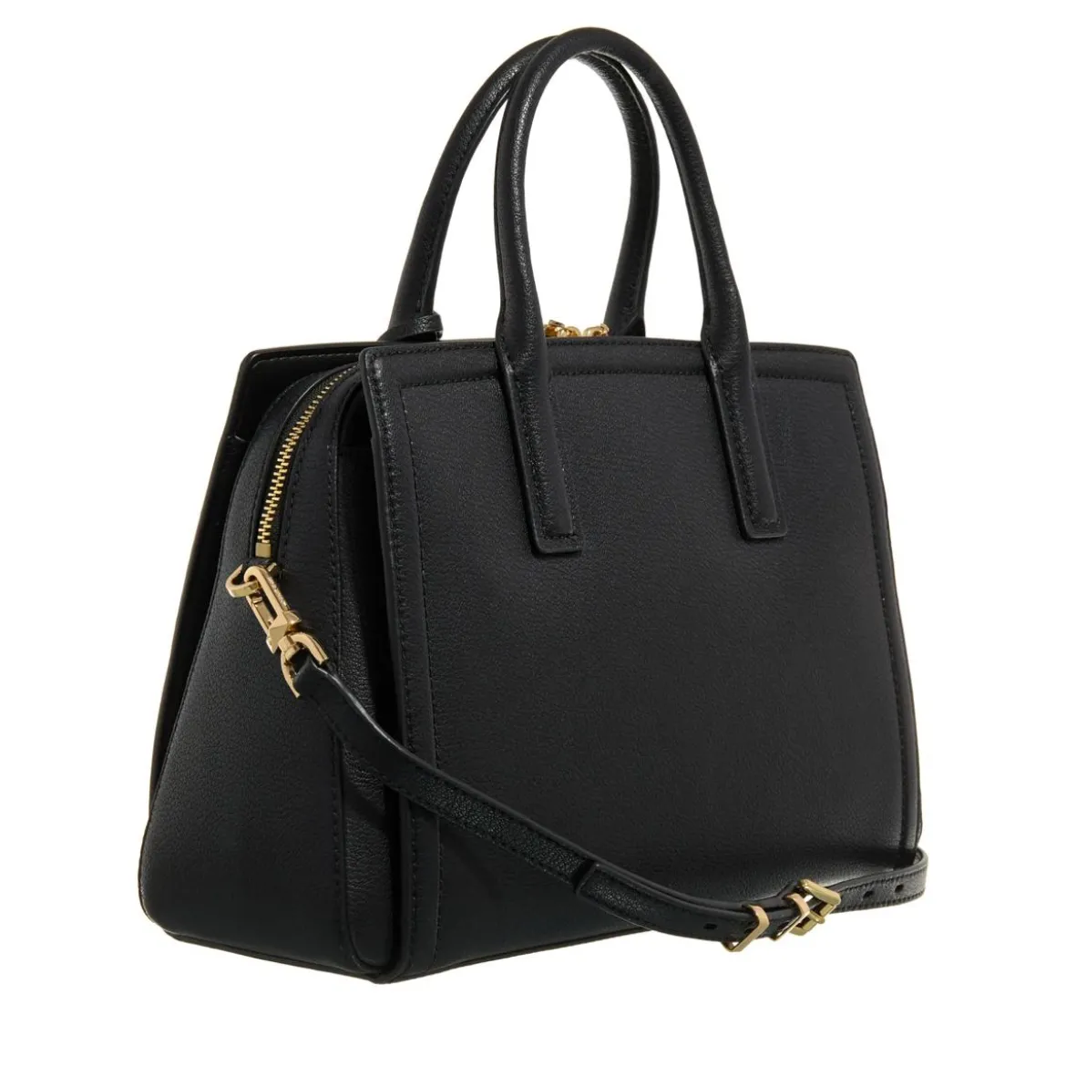 MICHAEL Michael Kors Michael Kors Laila Md Satchel Black Satchel