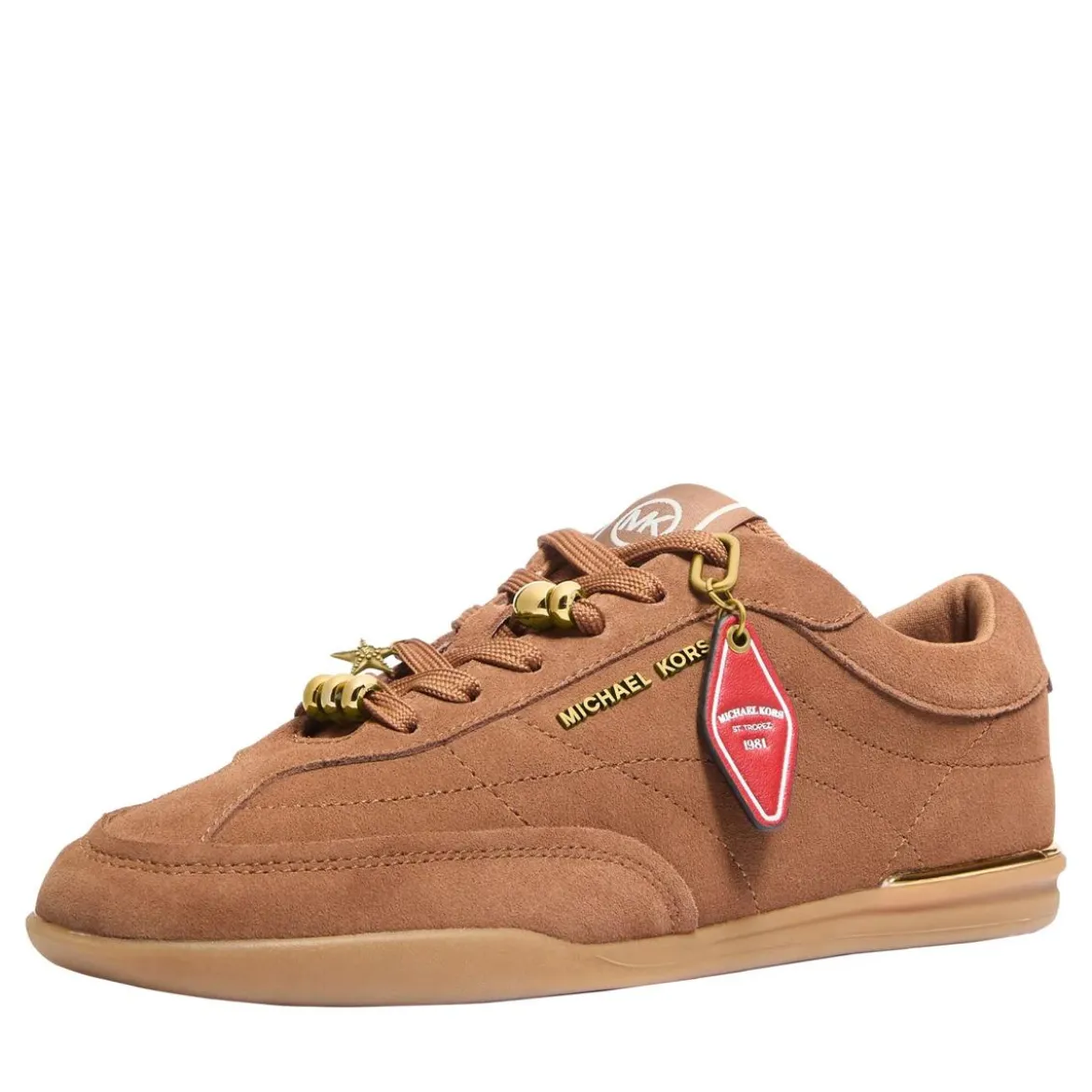 MICHAEL Michael Kors Nolan Lace Up Luggage Low-Top-Sneaker