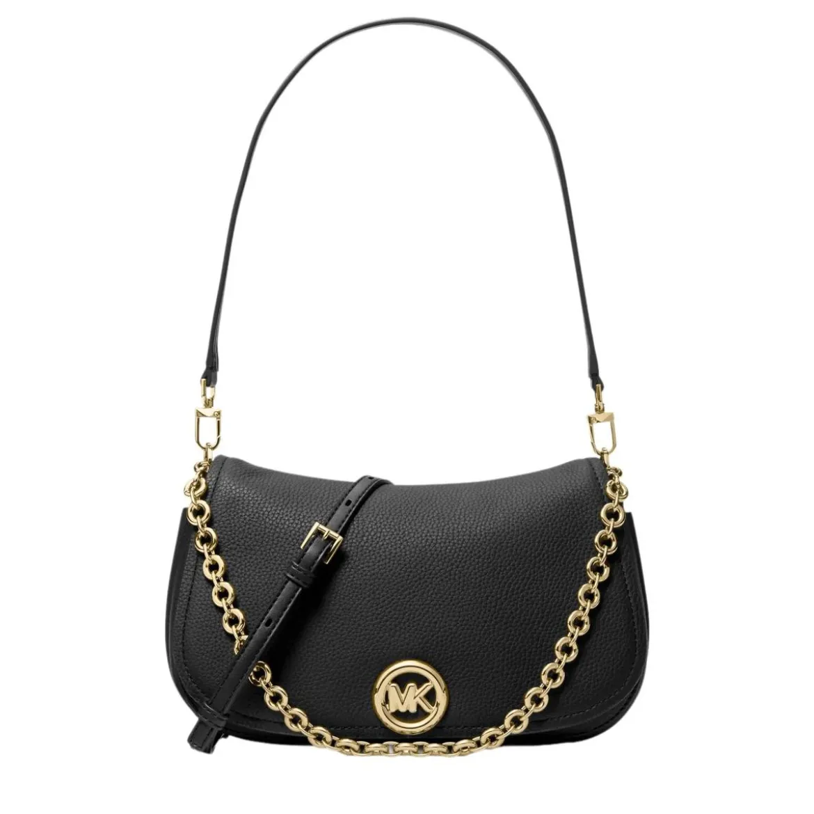 MICHAEL Michael Kors Nolita Md Chain Conv Shldr Black Schultertasche