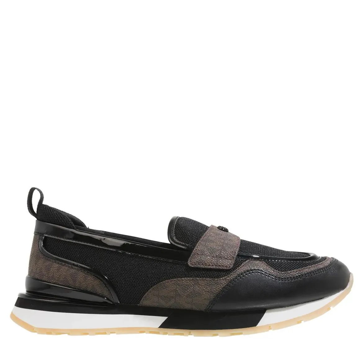 MICHAEL Michael Kors Nova Loafer Blk/brown Flache Schuhe