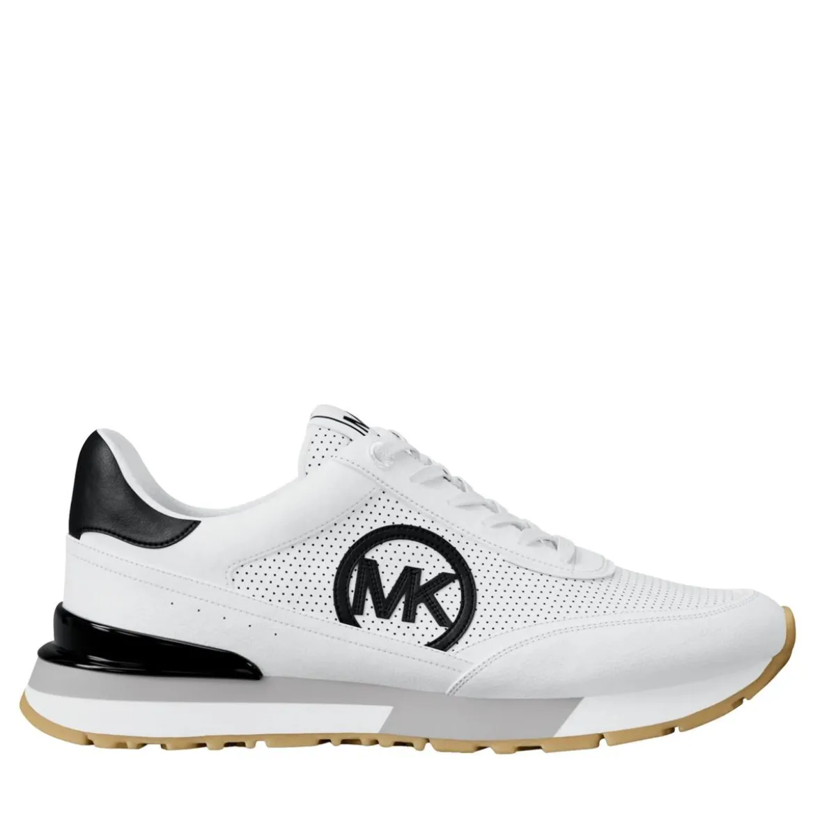 MICHAEL Michael Kors Nova Trainer Optic White Low-Top-Sneaker