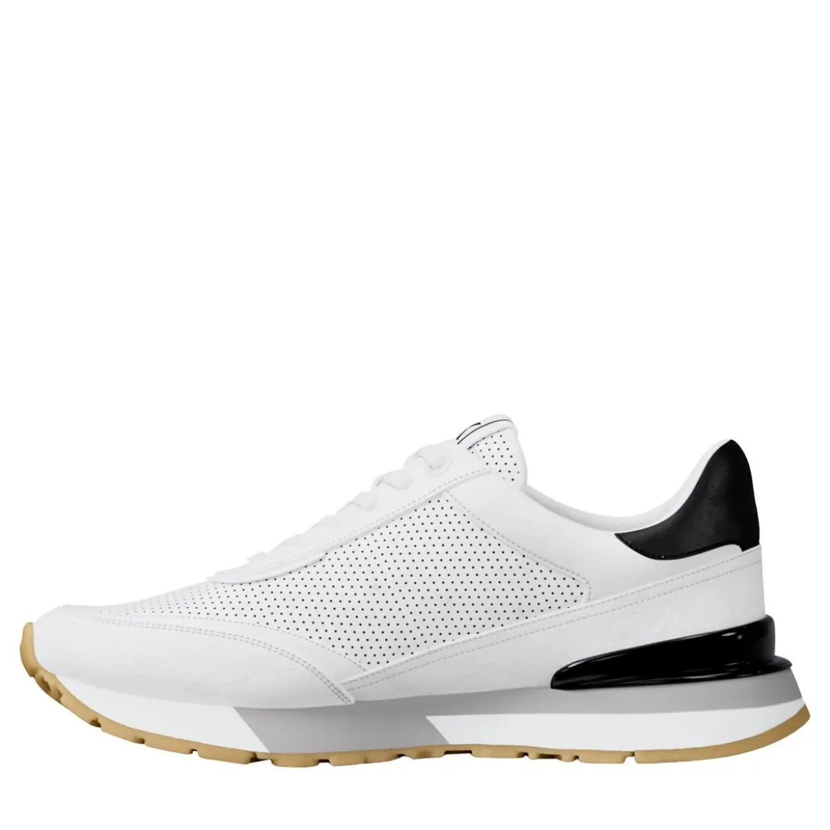 MICHAEL Michael Kors Nova Trainer Optic White Low-Top-Sneaker