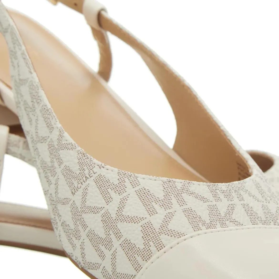 MICHAEL Michael Kors Perla Flex Sling Flat Vanilla Sandalen