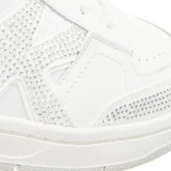 MICHAEL Michael Kors Rebel Lace Up Optic White Low-Top-Sneaker