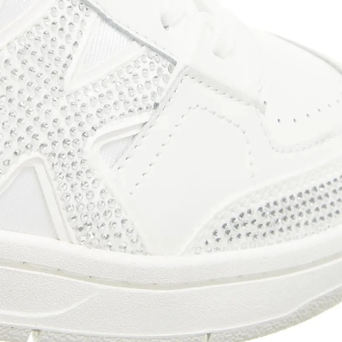 MICHAEL Michael Kors Rebel Lace Up Optic White Low-Top-Sneaker