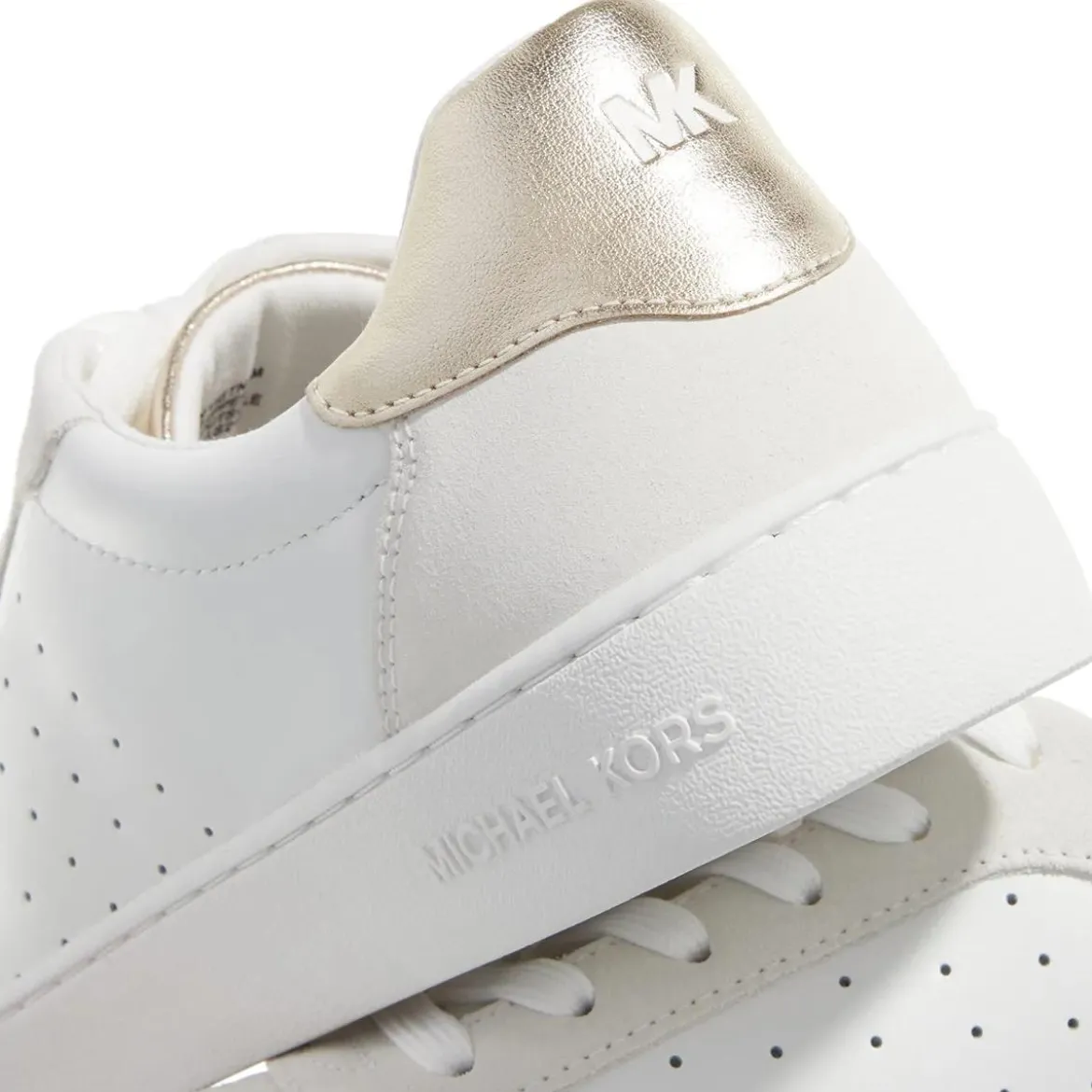 MICHAEL Michael Kors Scotty Lace Up Pl Gld Multi Low-Top-Sneaker