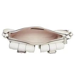 MICHAEL Michael Kors Sm Conv Pouchette Optic White Schultertasche