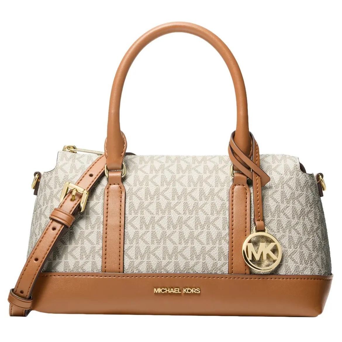 MICHAEL Michael Kors Sm Tz Satchel Vanilla/acrn Satchel