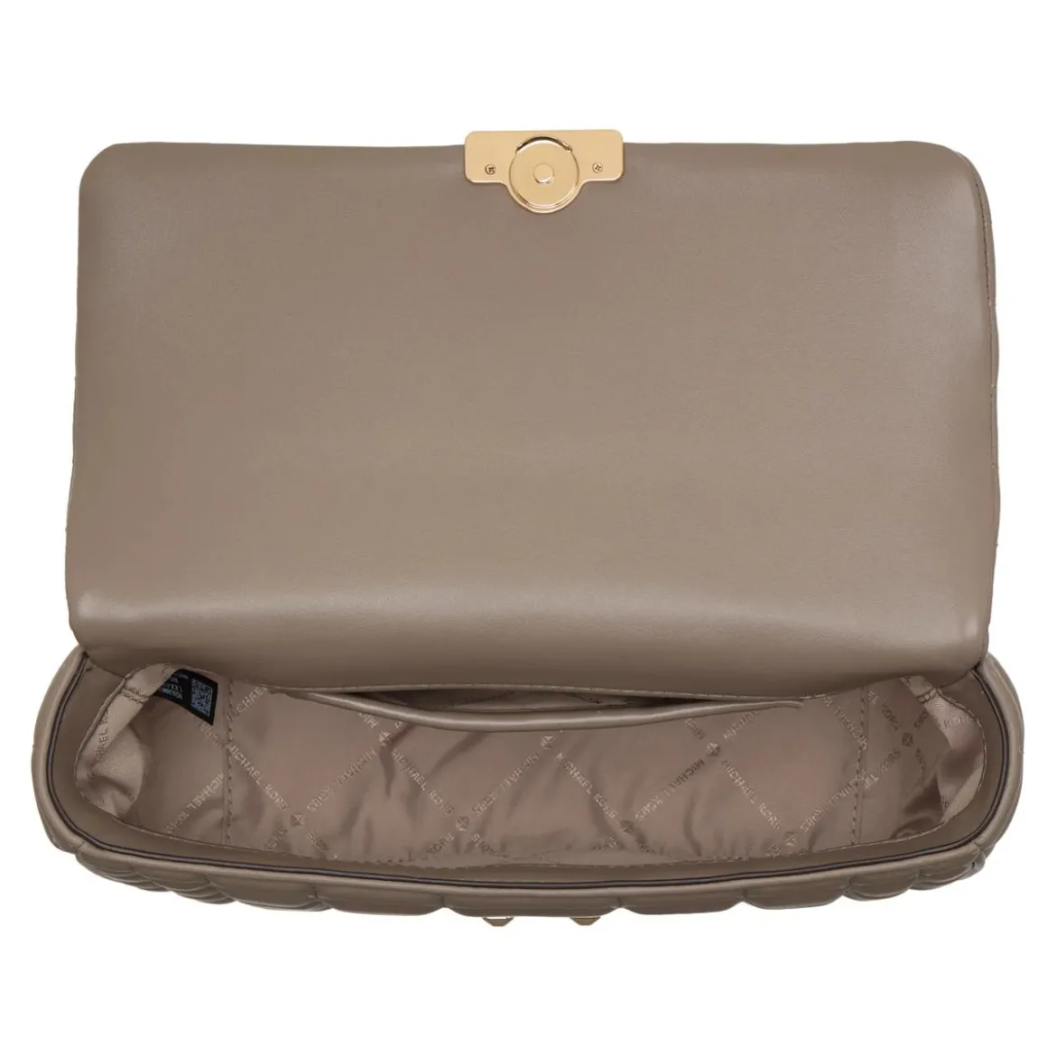 MICHAEL Michael Kors Tribeca Lg Conv Chain Shldr Birch Crossbody Bag