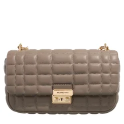 MICHAEL Michael Kors Tribeca Lg Conv Chain Shldr Birch Crossbody Bag