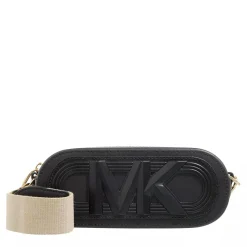 MICHAEL Michael Kors Vaughn Medium Oval Xbody Black Crossbody Bag