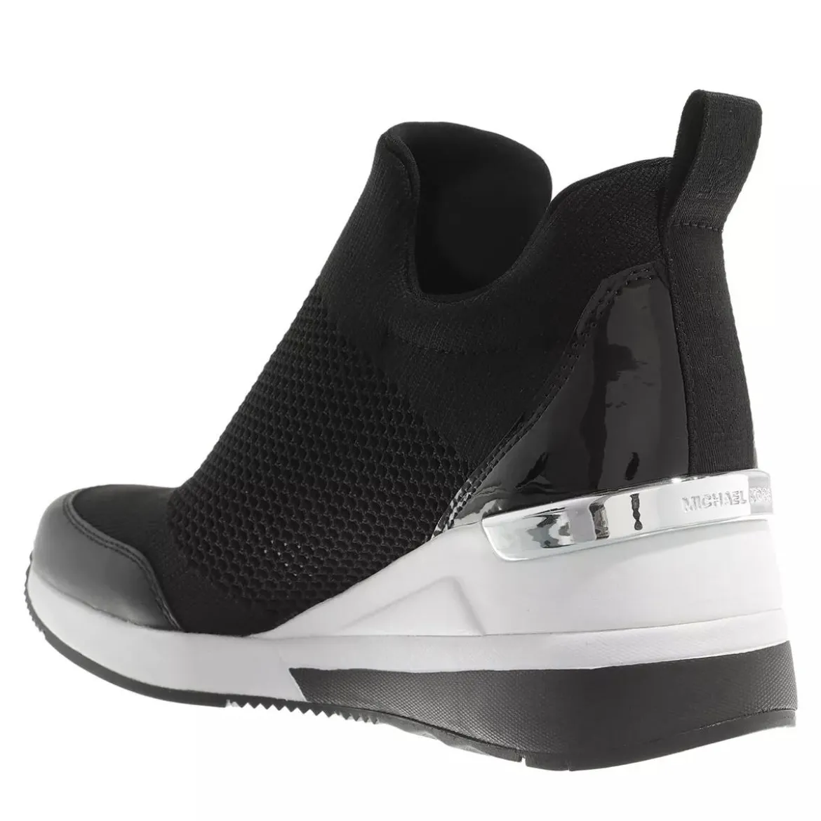 MICHAEL Michael Kors Willis Wedge Trainer Black Low-Top-Sneaker
