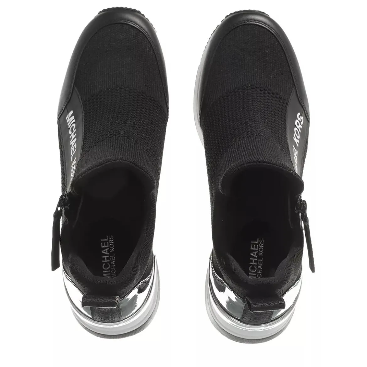 MICHAEL Michael Kors Willis Wedge Trainer Black Low-Top-Sneaker